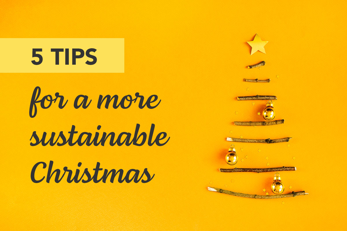 5 tips for a more sustainable Christmas